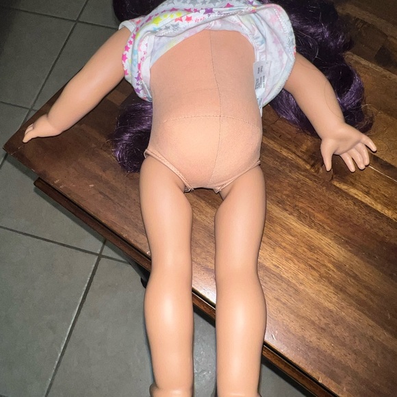 Retired American Girl Purple Hair DOLL 86 Meet Outfit - Picture 8 of 9